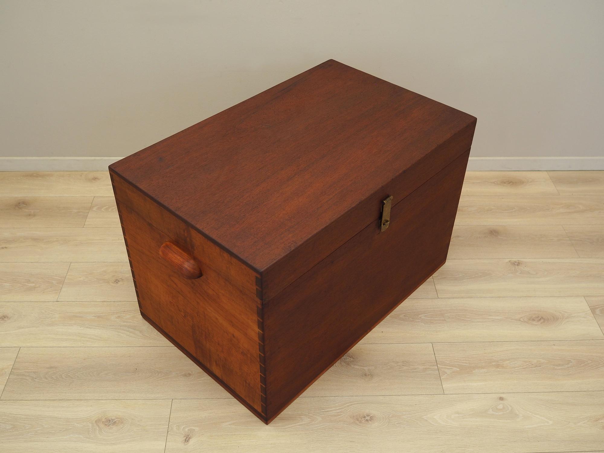 Chest Teak wood 1960s 8