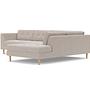 Nelson Ecksofa Récamiere Rechts Agnes Brown 1