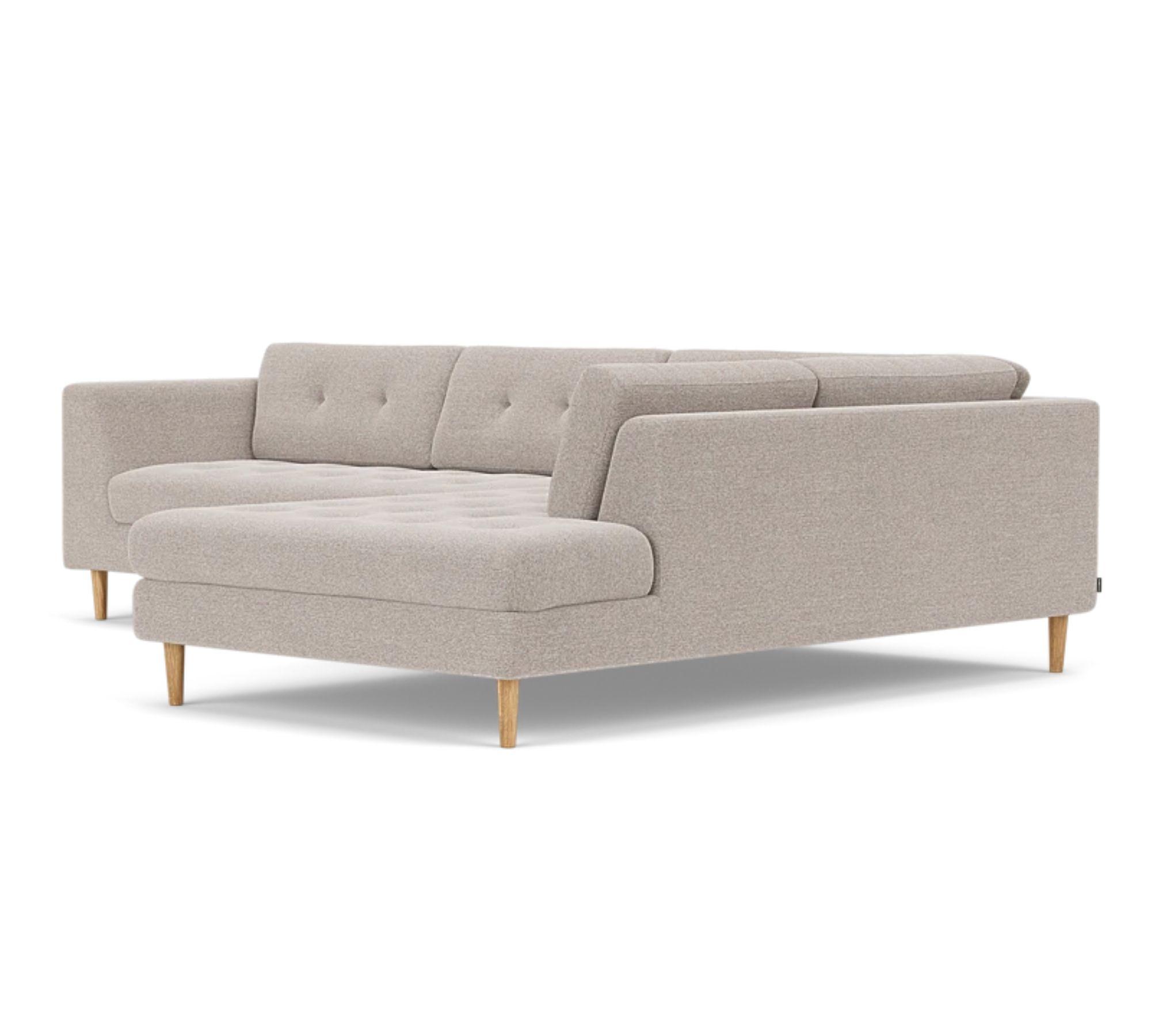 Nelson Ecksofa Récamiere Rechts Agnes Brown 1