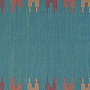 Kilim Gashgai Teppich Blau 2
