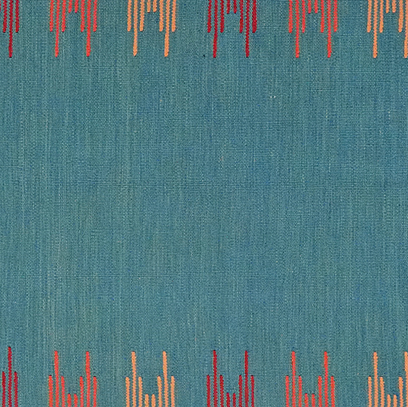 Kilim Gashgai Teppich Blau 2