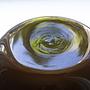 Vase Muranoglas Braun 4