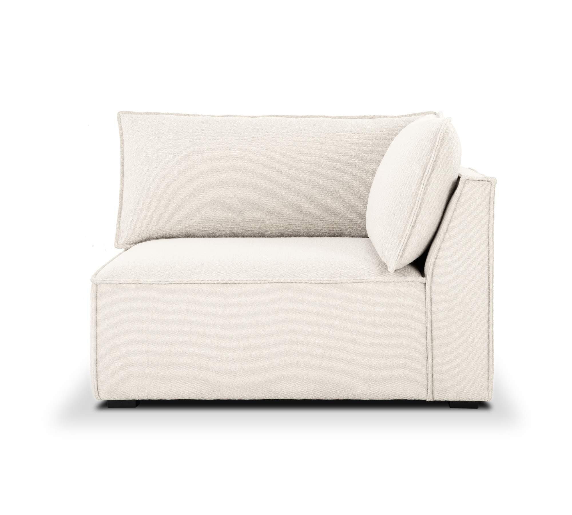 Daphne 1-Sitzer Eckmodul Rechts Maya Cream 0
