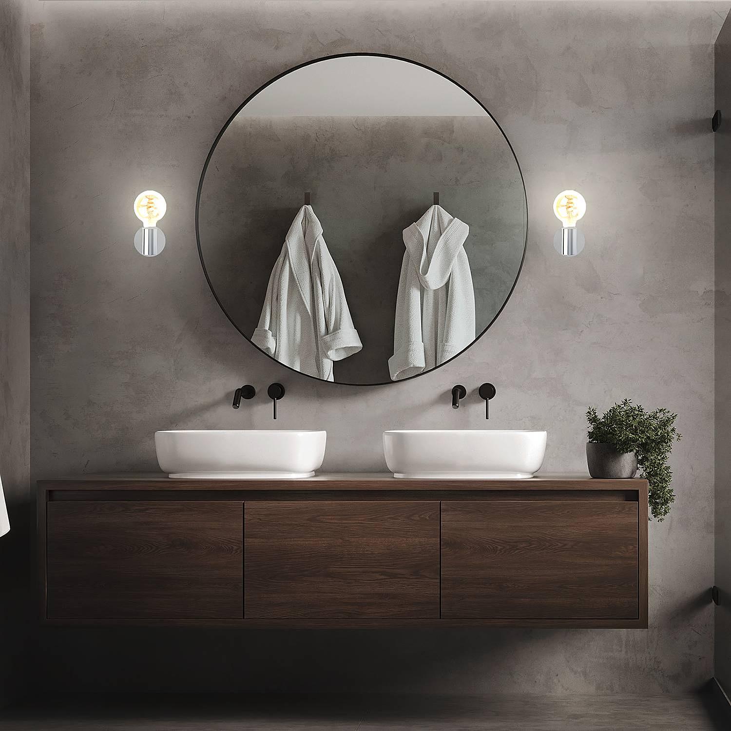 Wandleuchte Tillola Silber 2