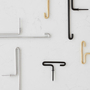 Wandhaken Gold 4