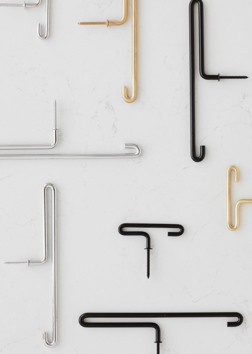 Wandhaken Gold 4