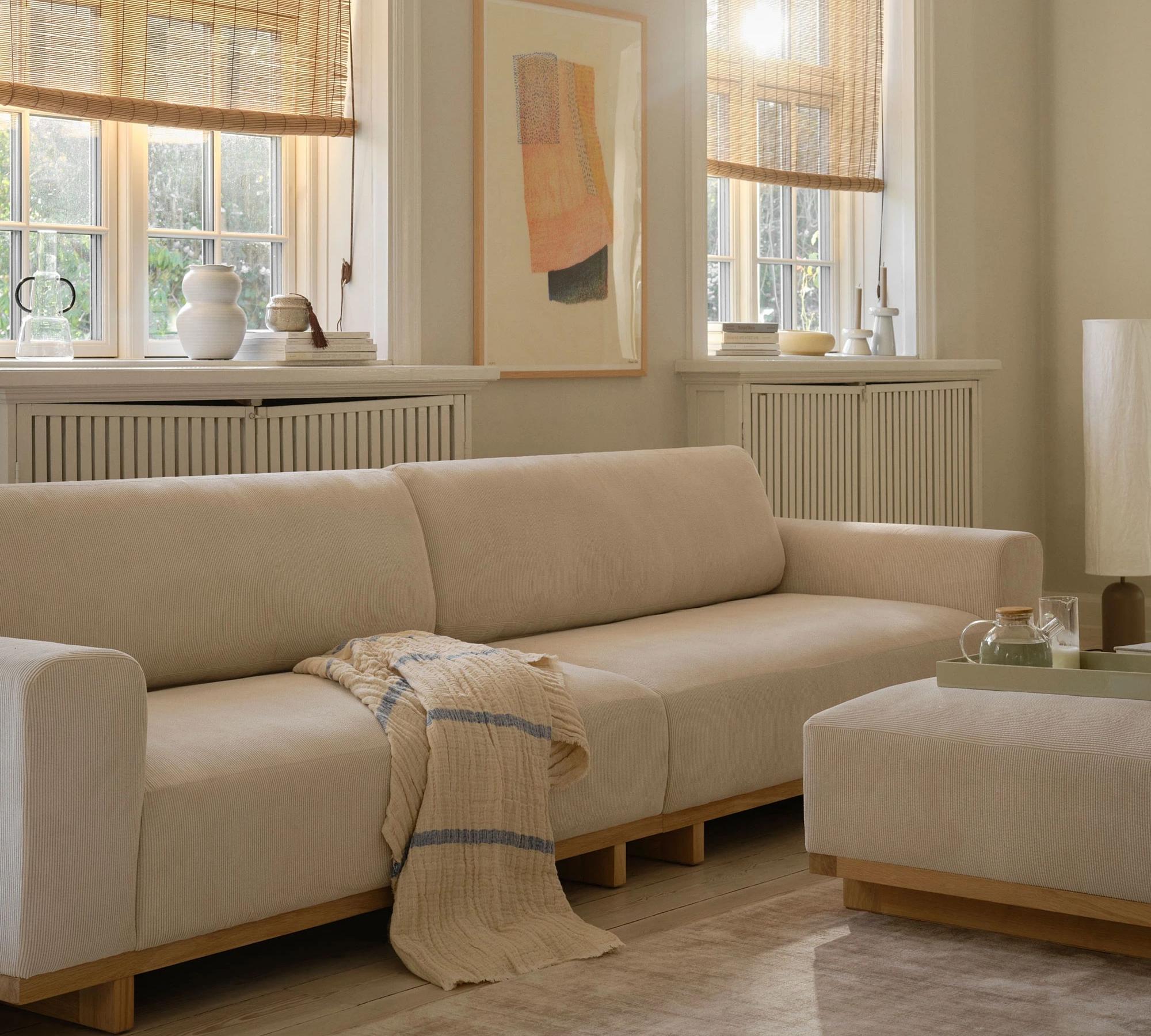 Aya Sofa 3,5-Sitzer Moonlight Sand 4