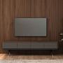 TV-Lowboard Grau 5