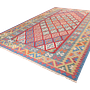 Kilim Gashgai Teppich Mehrfarbig 2