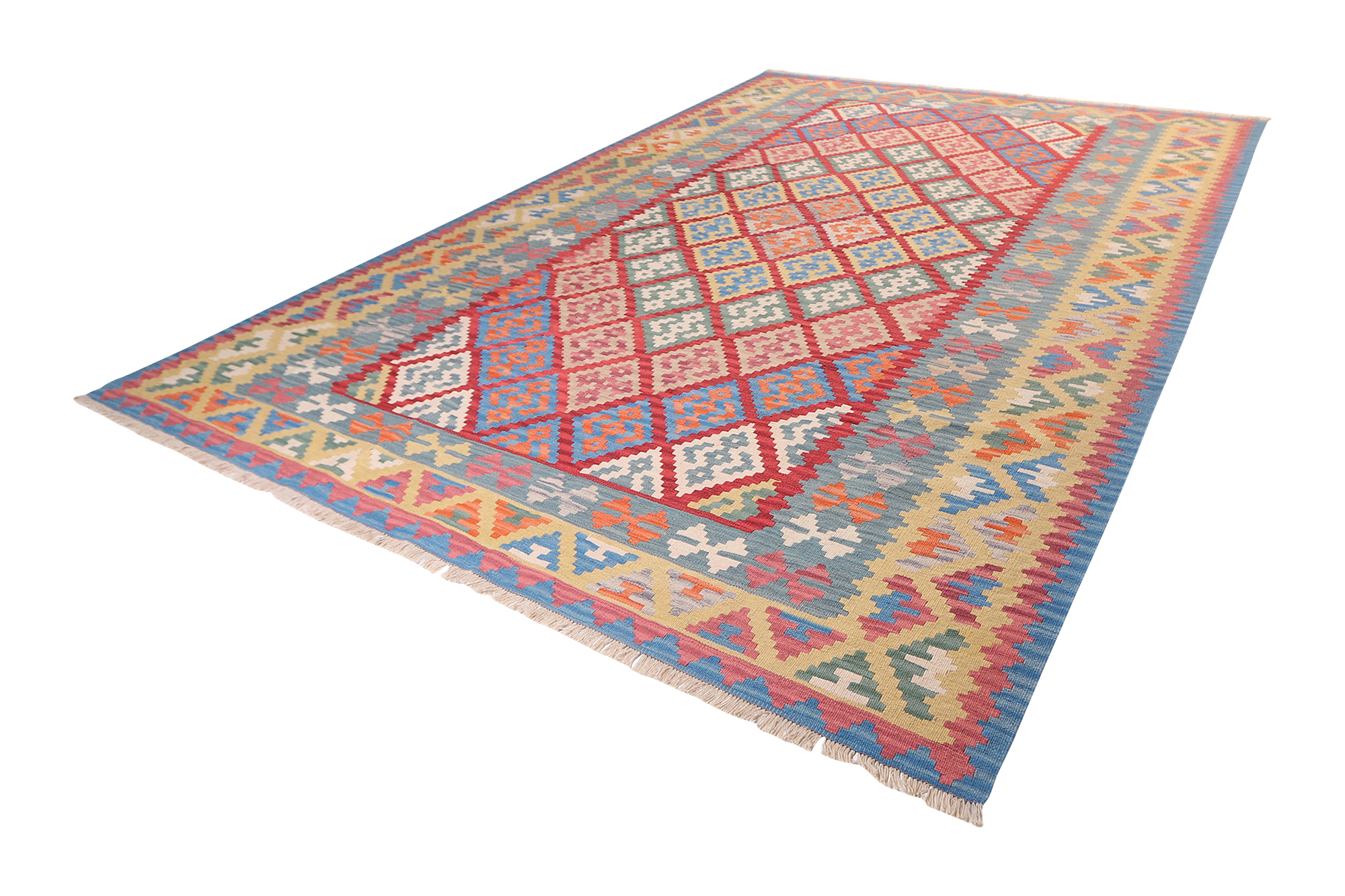 Kilim Gashgai Teppich Mehrfarbig 2