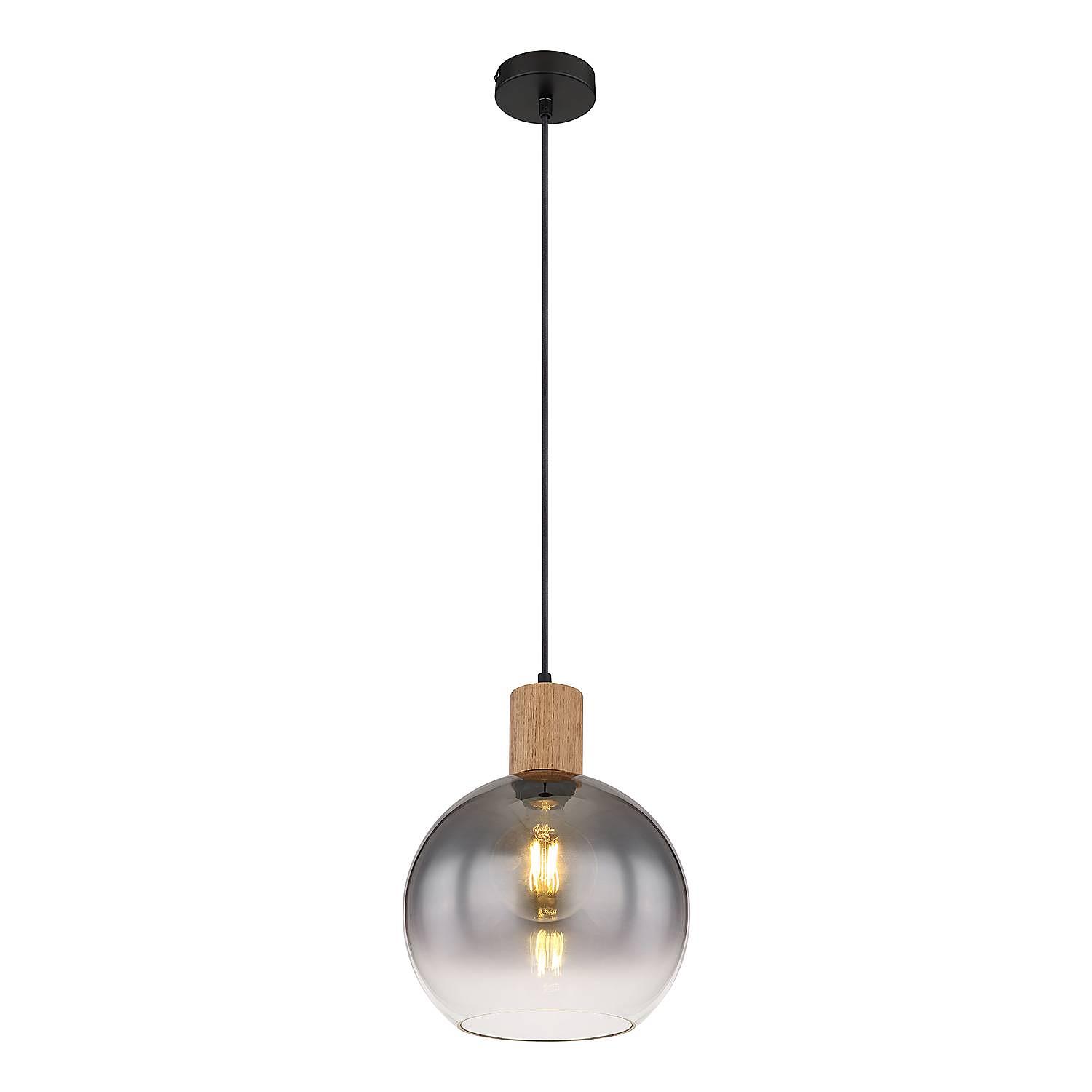 Moitas Typ C Pendelleuchte Farbglas Eisen 1-flammig 1