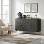 Simple 120 Sideboard Anthracite Gold 0