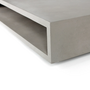 Monobloc Couchtisch Faserbeton Grau 2