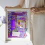 El pasillo del Riad Kunstdruck Mehrfarbig 4