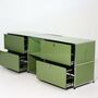 Unikat Sideboard mit Schubladen Yearbridge Green 4