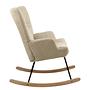 Oura Schaukelsessel Webstoff Roge Beige 3