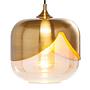 Pendelleuchte Golden Goblet 1-Flammig Glas Stahl  0