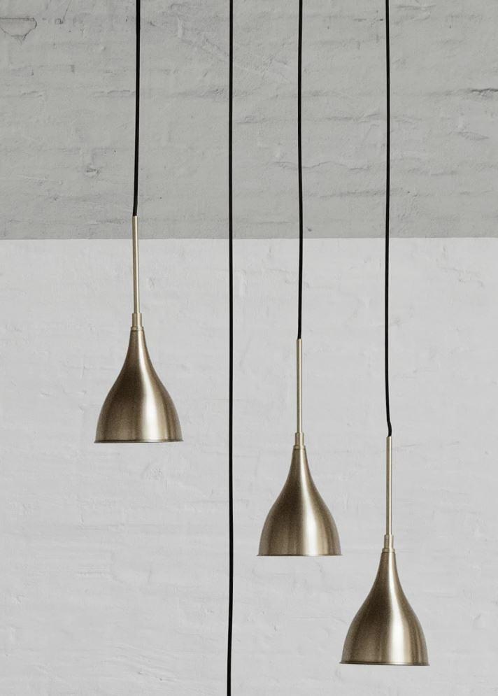 Le Six Pendelleuchte Messing Ø12 cm 1