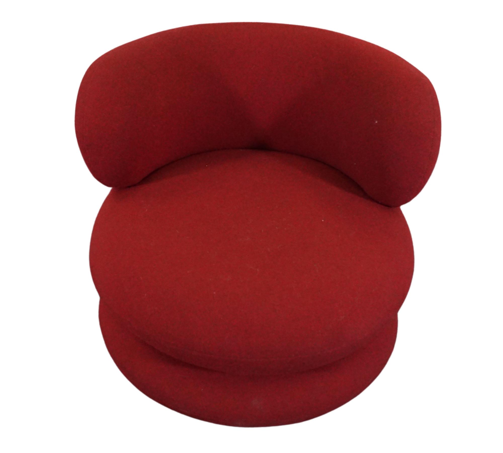 Easy Sessel Drehbar Rot 4