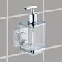 Vacuum-Loc Quadro Soap dispenser Stainless steel ABS Chrome 2