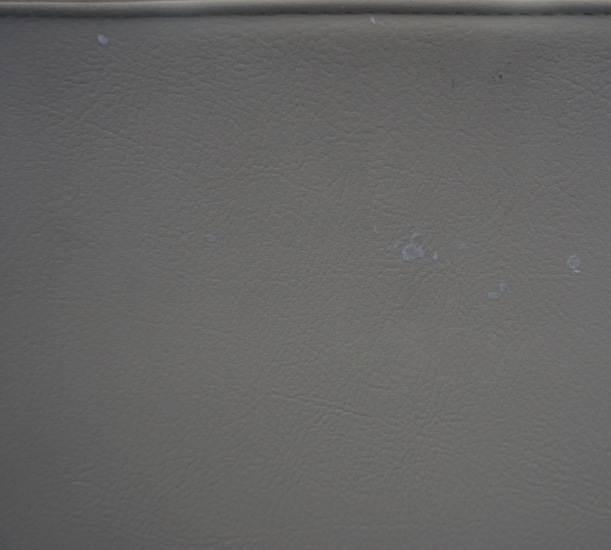 Flex Barhocker Leder Aluminium Weiß 5