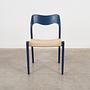 Blue Teak Chair 1960s 6