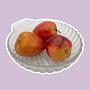 Vintage fruit bowl glass France 1990s 3