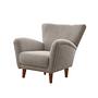 Teddy Armchair Textile Grey 4