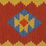 Kilim Gashgai Teppich Mehrfarbig 2