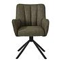 Swivel Armchair Guadabli Olive Green 4
