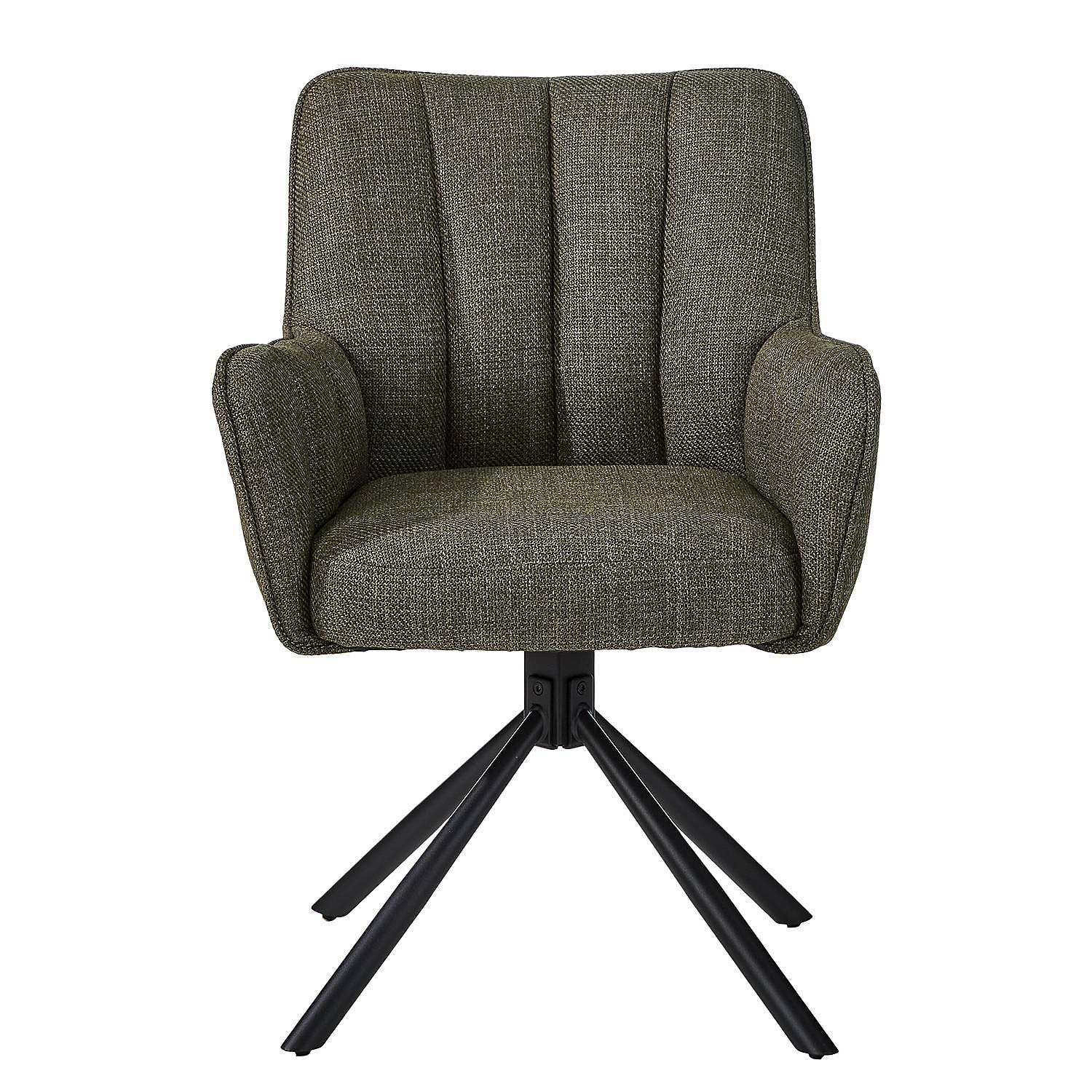 Swivel Armchair Guadabli Olive Green 4