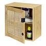 Medizinschrank Allegre Rattan Bambus 2