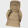 Francis S Sessel mit Relaxfunktion Taupe 1