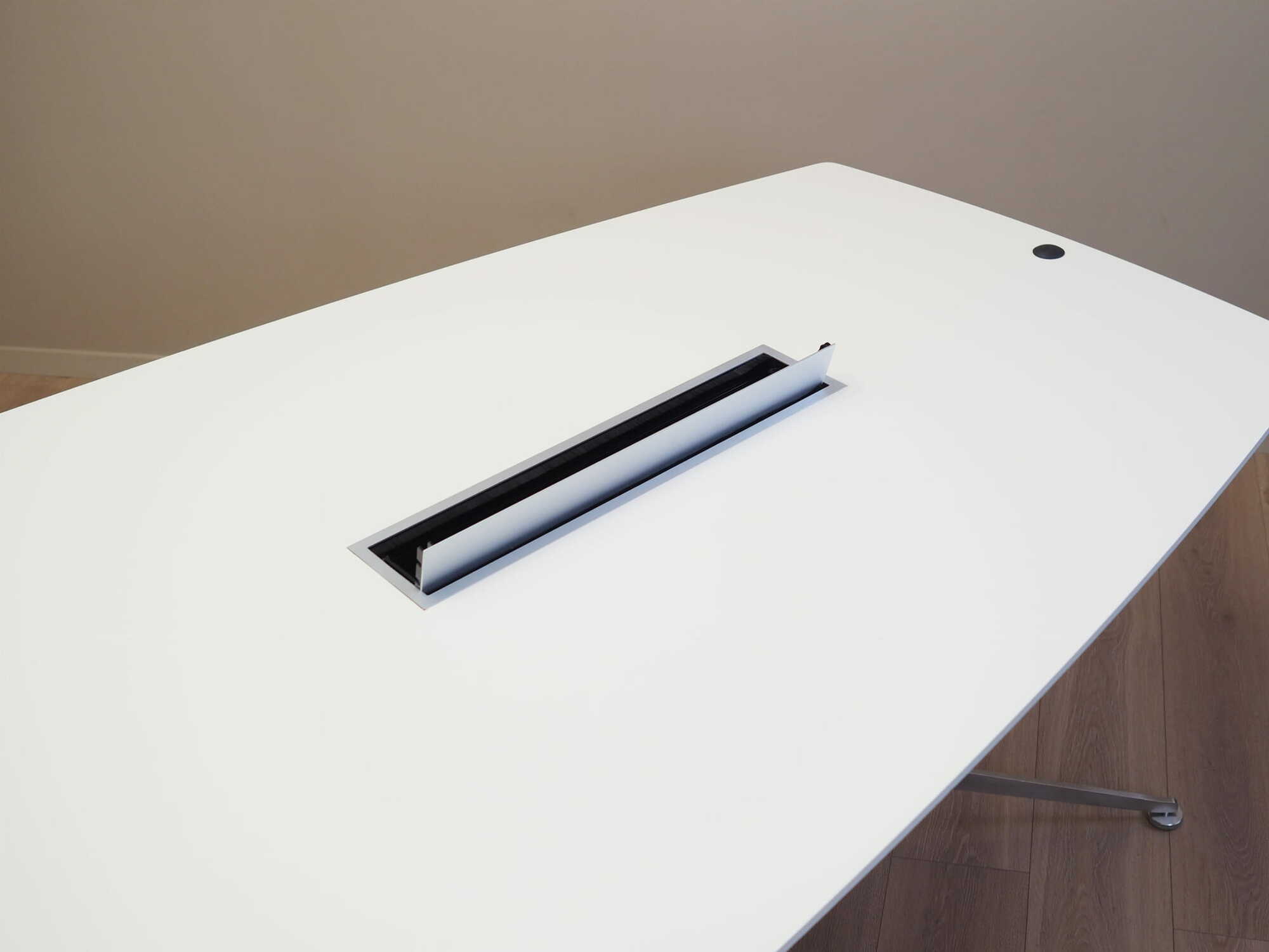 Conference table Plastic Metal White 7