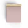 Fitted sheet cotton pink 100cm x 200cm 1