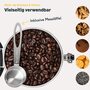 Kaffeedose 500g Silber  4