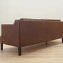 Vintage Sofa Leder Braun 1970er Jahre 4
