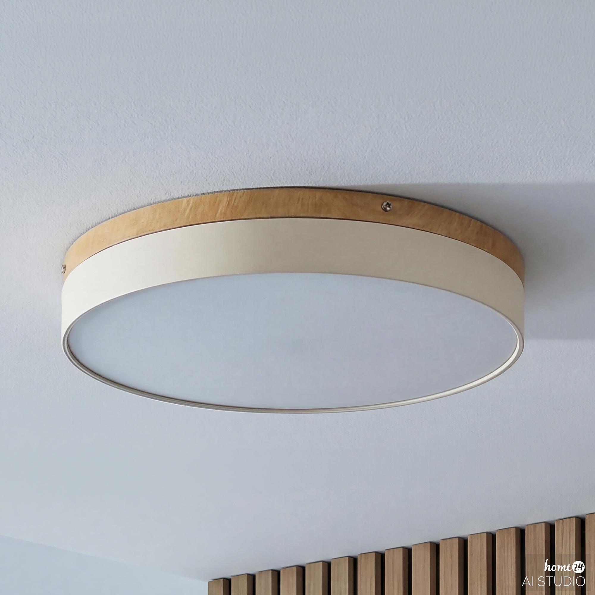 Ceiling Light Uluma 1-Light Iron Beige 1