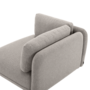 Ellis 1-Sitzer Eckmodul abnehmbare Armlehne Agnes Brown 4