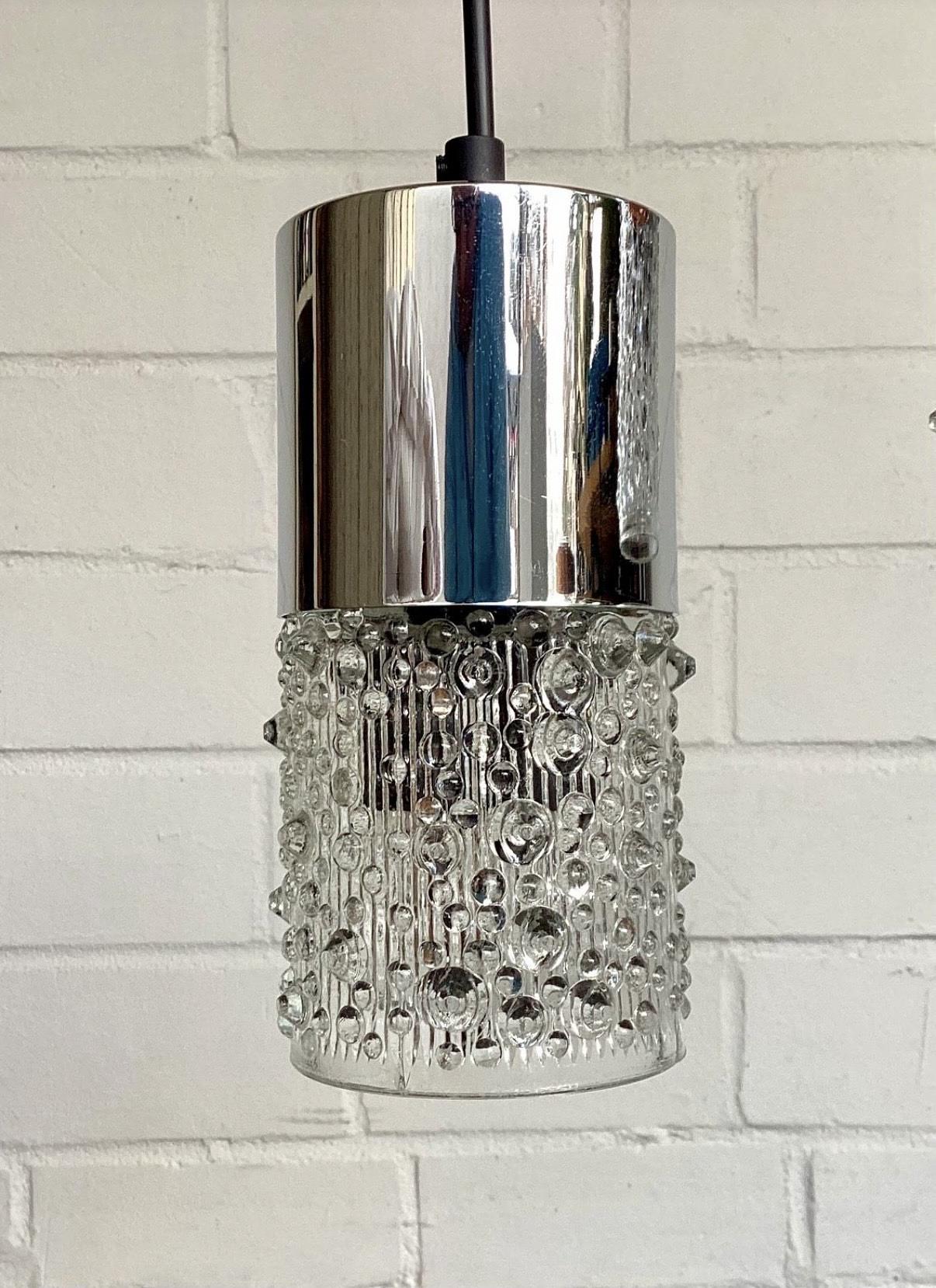 2-Flammige Pendelleuchte Silber Verchromt 1