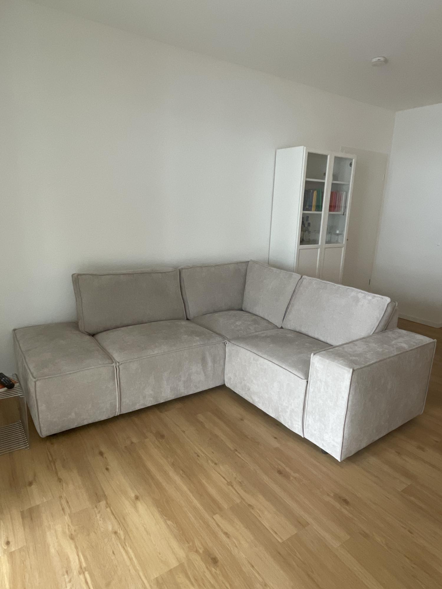 Ecksofa 3-Sitzer Beige 0