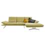 Francis Sofa Récamiere Rechts Textil Metall Grün 0