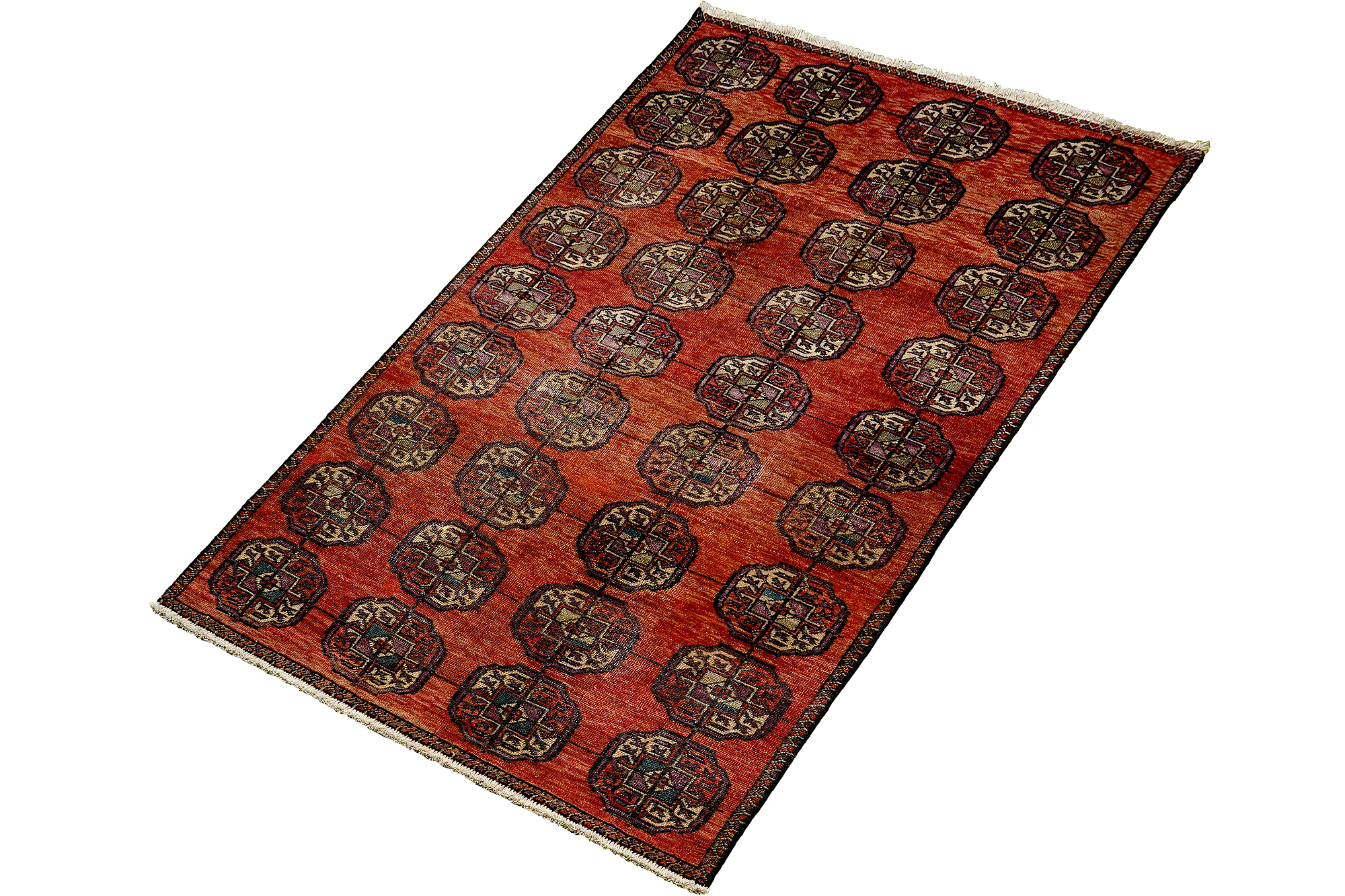 Heritage Kasra Teppich Wolle Braun 3