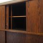 Oak cabinet Brown 1970s 7