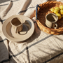 Yard Picknick Geschirr 8Er Set Beige 3