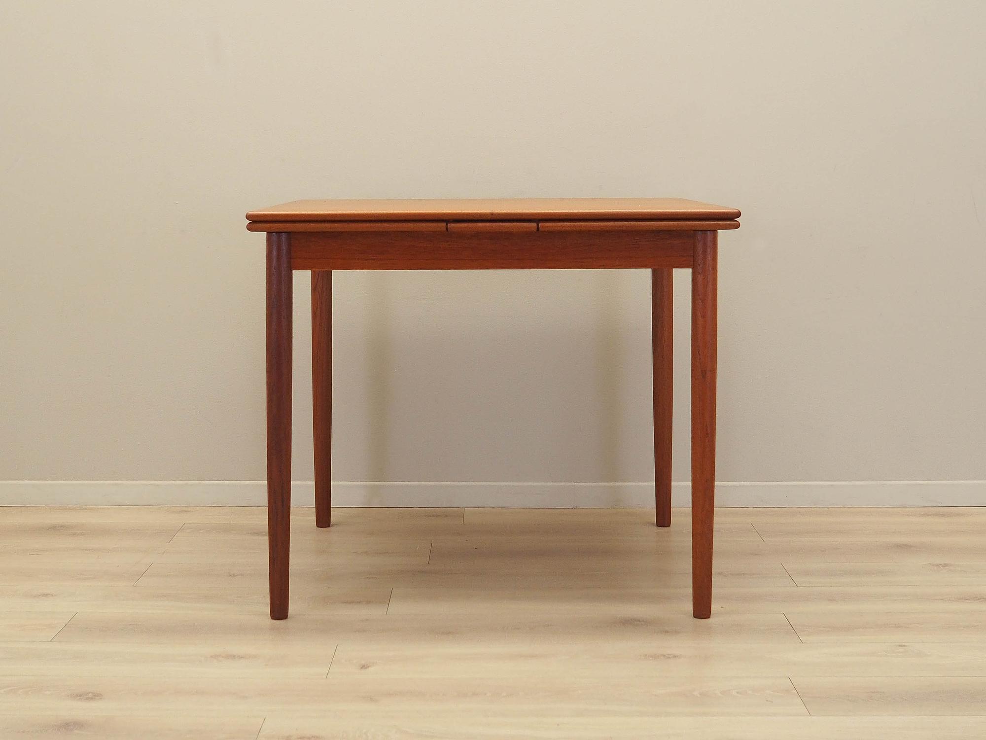 Teak table 1970s Brown 4