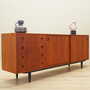 Vintage Sideboard Teakholz Braun 1970er Jahre 5