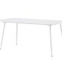 Silar Dining table White 90x180cm 7