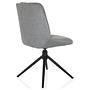 TARVISO I Dining chair Swivel Fabric Grey 8