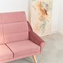 Mandal Sofa 3-seater Pink 3